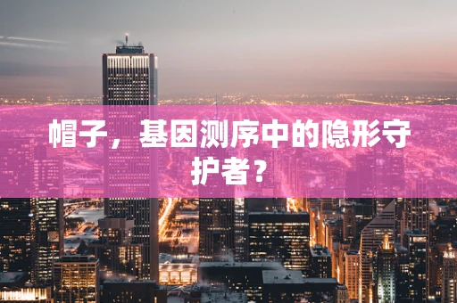 帽子，基因测序中的隐形守护者？