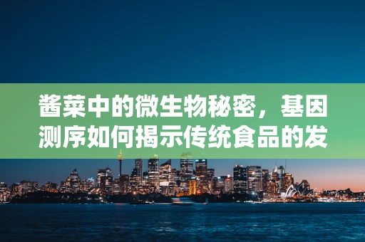 酱菜中的微生物秘密，基因测序如何揭示传统食品的发酵奥秘？