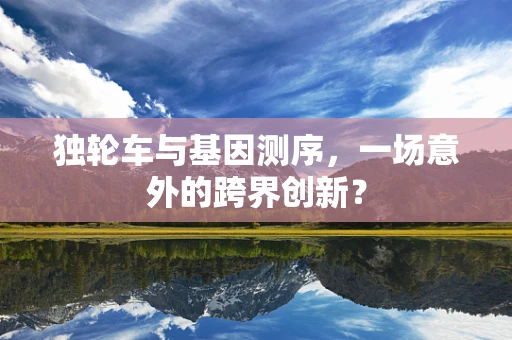 独轮车与基因测序，一场意外的跨界创新？