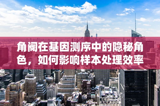 角阀在基因测序中的隐秘角色，如何影响样本处理效率？