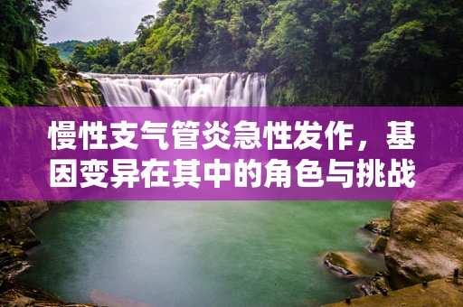慢性支气管炎急性发作，基因变异在其中的角色与挑战