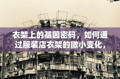 衣架上的基因密码，如何通过服装店衣架的微小变化，揭示顾客购物习惯？