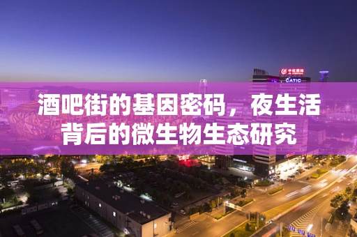 酒吧街的基因密码，夜生活背后的微生物生态研究