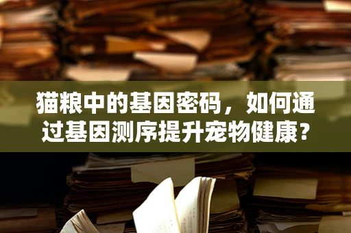 猫粮中的基因密码，如何通过基因测序提升宠物健康？