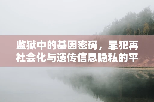 监狱中的基因密码，罪犯再社会化与遗传信息隐私的平衡
