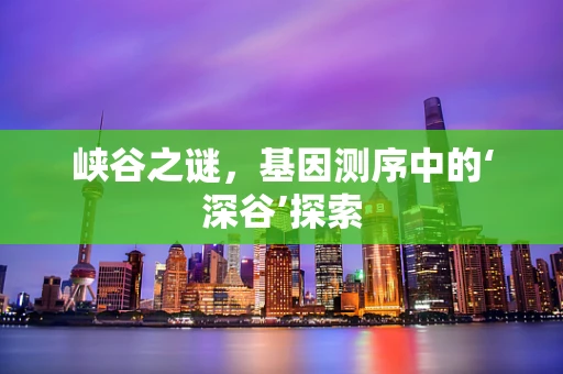 峡谷之谜，基因测序中的‘深谷’探索