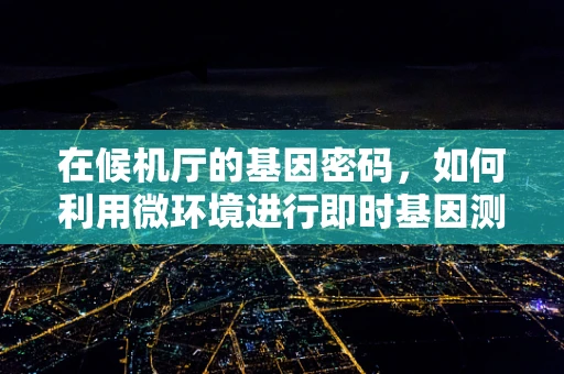 在候机厅的基因密码，如何利用微环境进行即时基因测序？