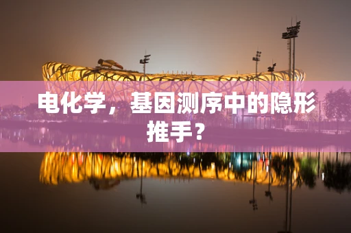 电化学，基因测序中的隐形推手？