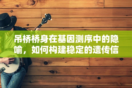 吊桥桥身在基因测序中的隐喻，如何构建稳定的遗传信息‘桥梁’？