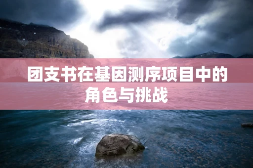 团支书在基因测序项目中的角色与挑战