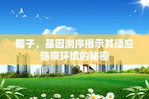椰子，基因测序揭示其适应热带环境的秘密