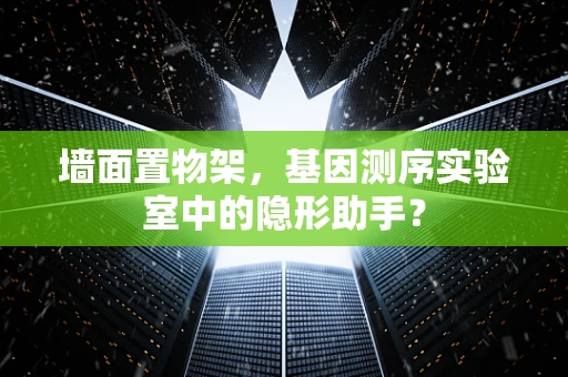 墙面置物架，基因测序实验室中的隐形助手？