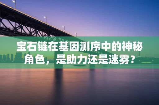 宝石链在基因测序中的神秘角色，是助力还是迷雾？