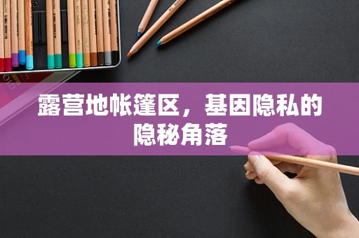 露营地帐篷区，基因隐私的隐秘角落