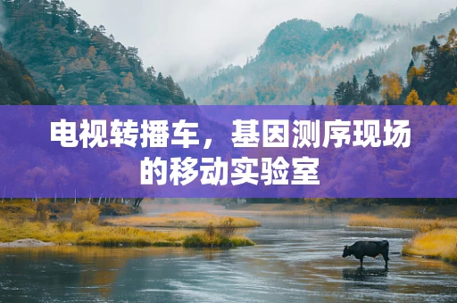 电视转播车，基因测序现场的移动实验室
