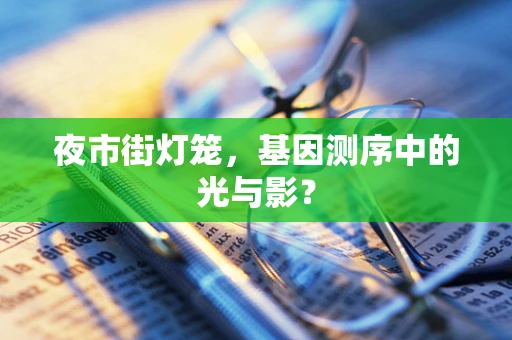 夜市街灯笼，基因测序中的光与影？