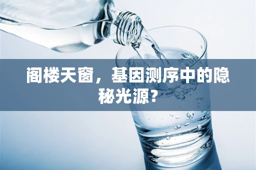 阁楼天窗，基因测序中的隐秘光源？