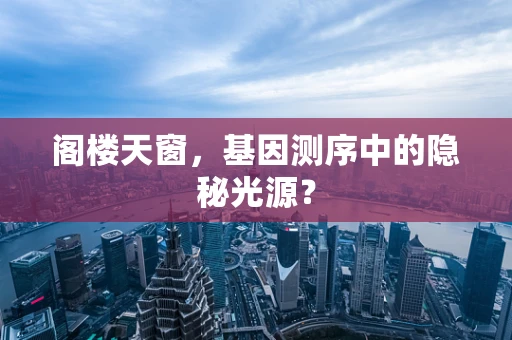 阁楼天窗，基因测序中的隐秘光源？