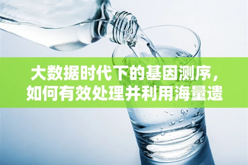 大数据时代下的基因测序，如何有效处理并利用海量遗传信息？