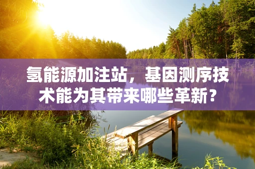 氢能源加注站，基因测序技术能为其带来哪些革新？
