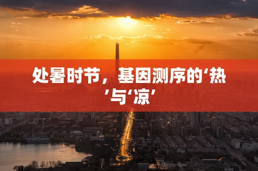 处暑时节，基因测序的‘热’与‘凉’