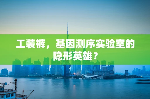 工装裤，基因测序实验室的隐形英雄？