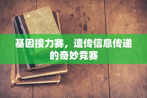 基因接力赛，遗传信息传递的奇妙竞赛