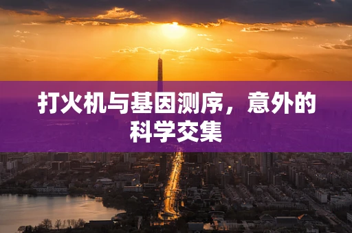 打火机与基因测序，意外的科学交集