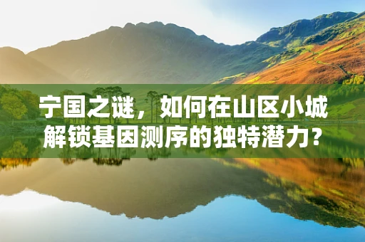 宁国之谜，如何在山区小城解锁基因测序的独特潜力？