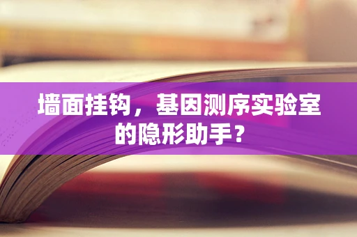 墙面挂钩，基因测序实验室的隐形助手？