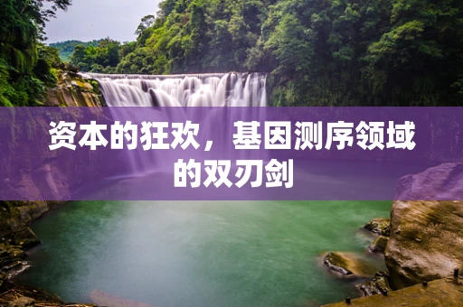 资本的狂欢，基因测序领域的双刃剑
