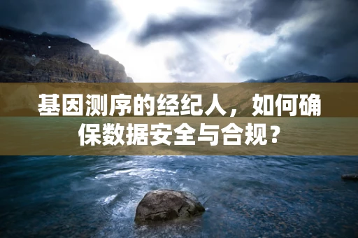 基因测序的经纪人，如何确保数据安全与合规？