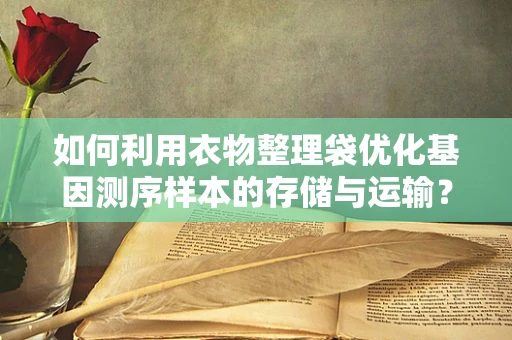 如何利用衣物整理袋优化基因测序样本的存储与运输？