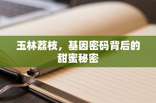 玉林荔枝，基因密码背后的甜蜜秘密