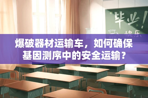爆破器材运输车，如何确保基因测序中的安全运输？