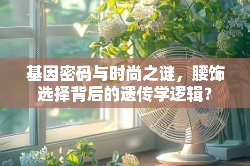 基因密码与时尚之谜，腰饰选择背后的遗传学逻辑？
