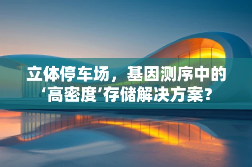立体停车场，基因测序中的‘高密度’存储解决方案？