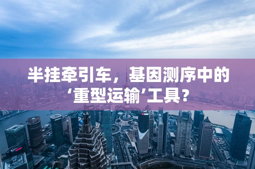 半挂牵引车，基因测序中的‘重型运输’工具？