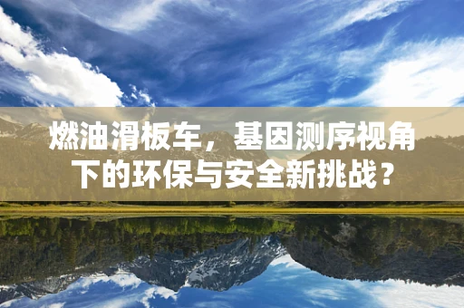 燃油滑板车，基因测序视角下的环保与安全新挑战？