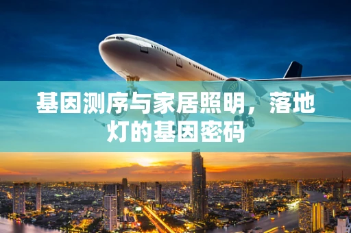 基因测序与家居照明，落地灯的基因密码