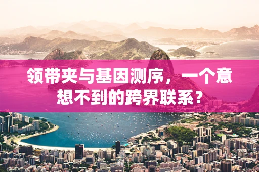 领带夹与基因测序，一个意想不到的跨界联系？