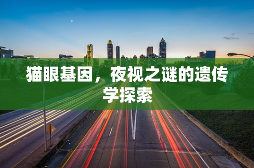 猫眼基因，夜视之谜的遗传学探索