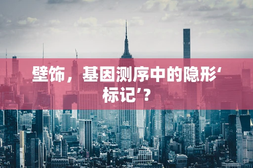 壁饰，基因测序中的隐形‘标记’？