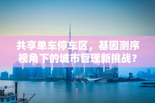 共享单车停车区，基因测序视角下的城市管理新挑战？
