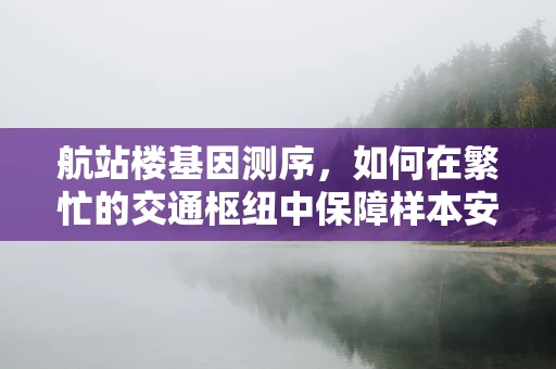 航站楼基因测序，如何在繁忙的交通枢纽中保障样本安全？