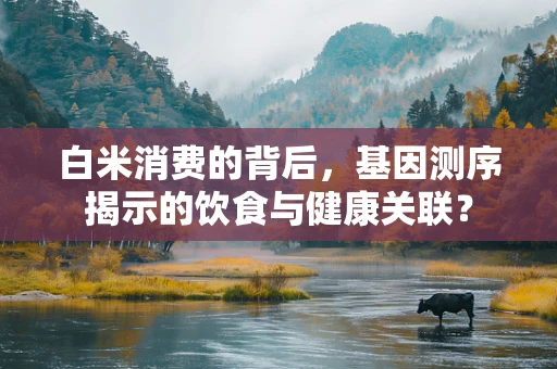 白米消费的背后，基因测序揭示的饮食与健康关联？