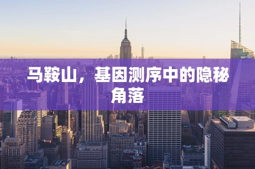 马鞍山，基因测序中的隐秘角落