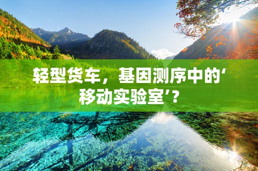 轻型货车，基因测序中的‘移动实验室’？