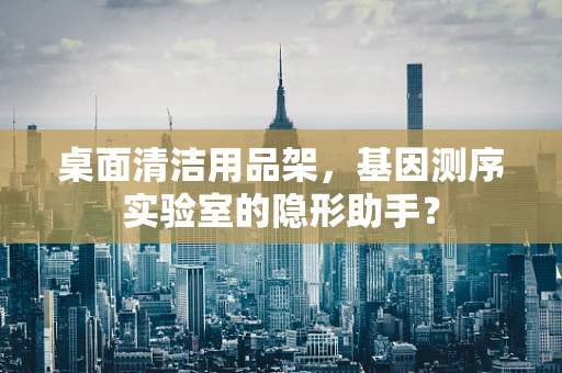 桌面清洁用品架，基因测序实验室的隐形助手？