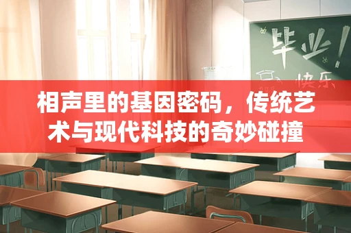 相声里的基因密码，传统艺术与现代科技的奇妙碰撞